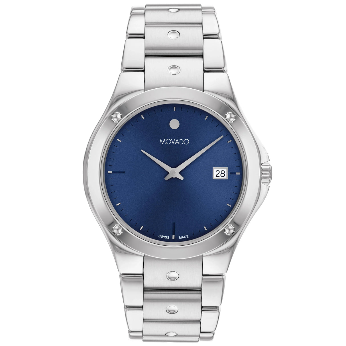 0607700 Reloj Movado Excel unisex pulsera de metal 40 mm