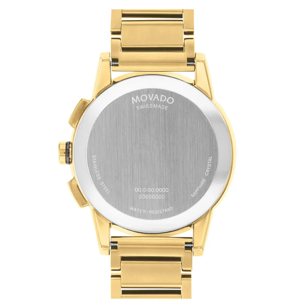 0607803 Reloj Movado Museum de hombre pulsera de metal 43 mm