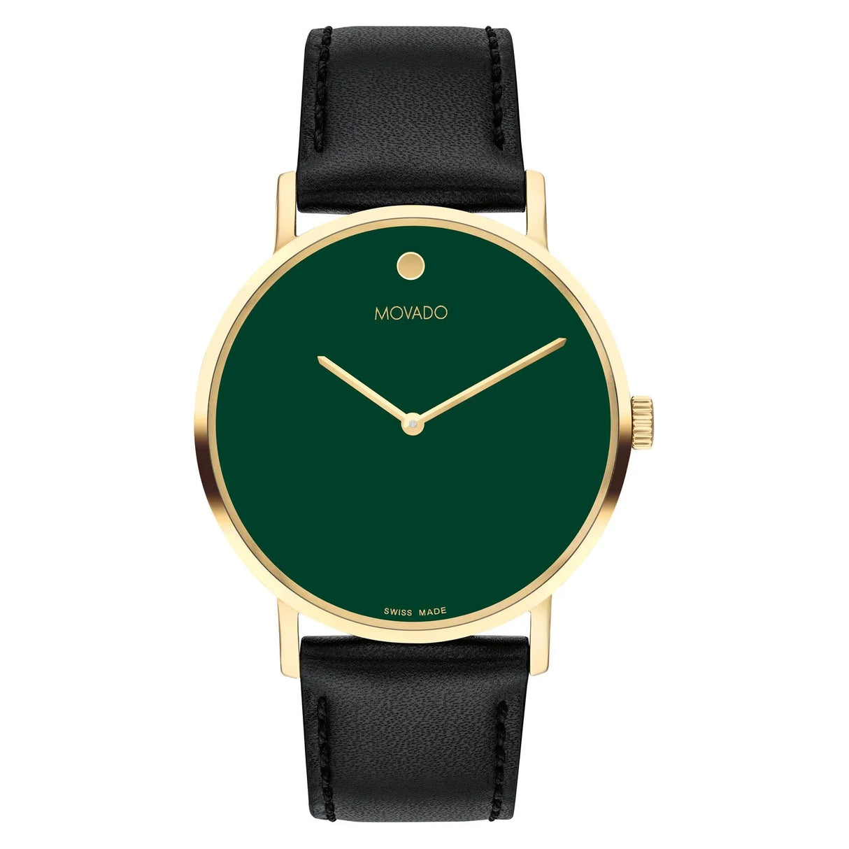 0607837 Reloj Movado Signature de hombre banda de piel 40 mm