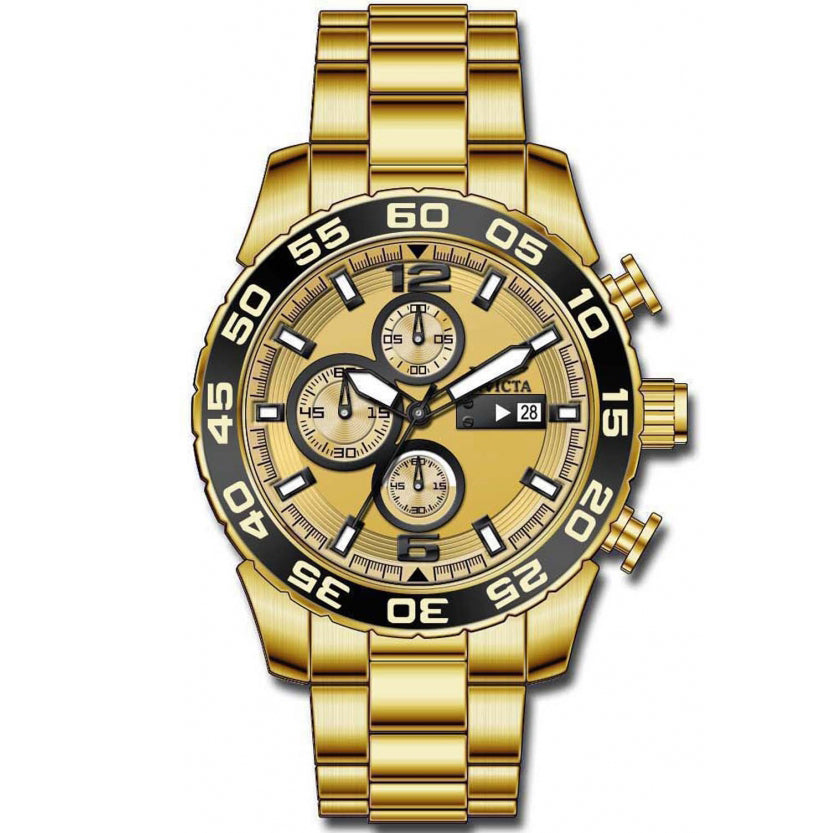 1016 Invicta Specialty Reloj para Caballero Banda de Metal