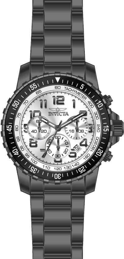Reloj Invicta Specialty de hombre banda de metal 45 mm