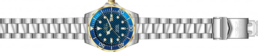 Invicta Pro Diver para caballero pulsera de metal 47 mm