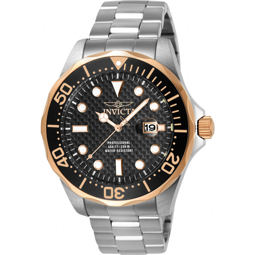 Invicta Pro Diver para caballero pulsera de metal 47 mm