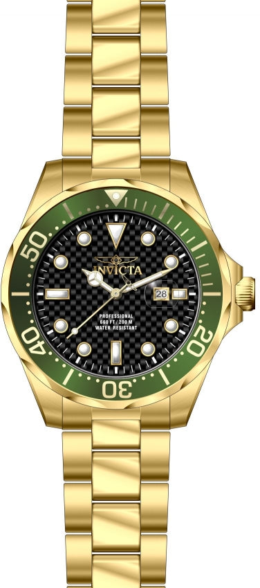 14358 Invicta Pro Diver Reloj para Hombre Banda de Acero Inoxidable 47 mm