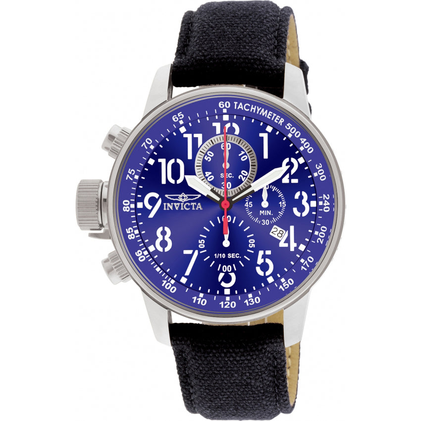 Reloj Invicta Force Zager de hombre pulsera de tela 46 mm