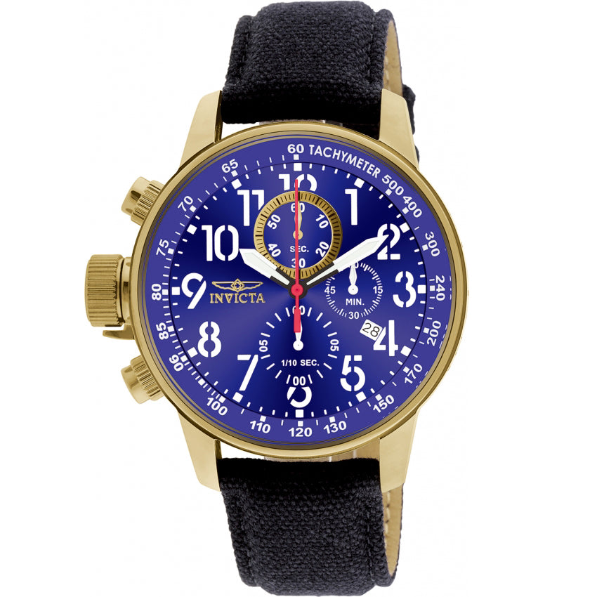 Reloj Invicta Force Zager de hombre pulsera de tela 46 mm