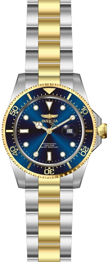 Reloj Invicta Pro Diver de hombre banda de metal 43 mm