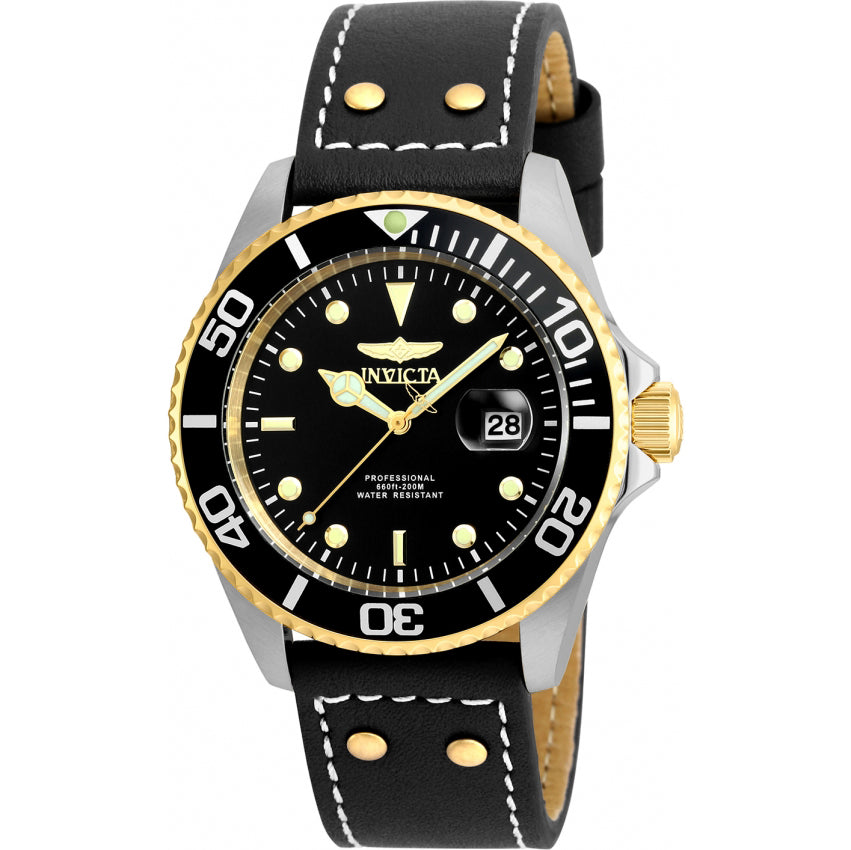 Reloj Invicta Pro Diver de hombre banda de piel 43 mm