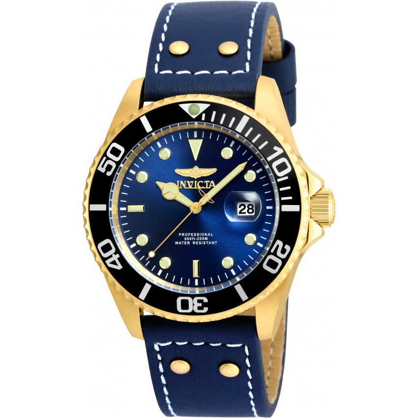 Reloj Invicta Pro Diver de hombre banda de piel 43 mm