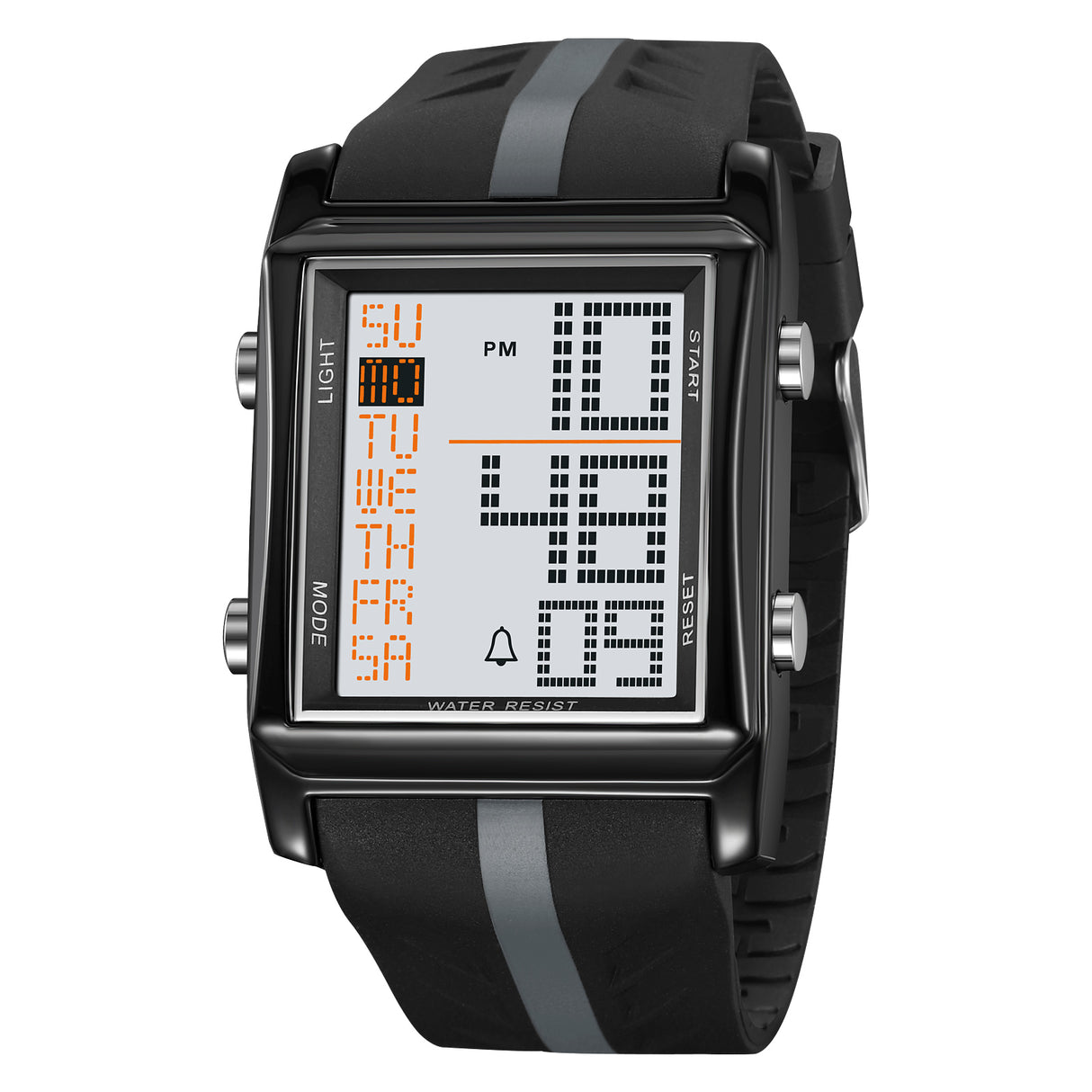 2207 Skmei reloj para caballero pulsera de caucho digital
