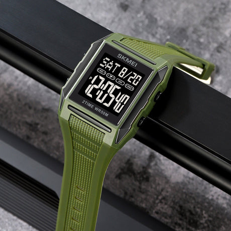 2257 Reloj Skmei para hombre pulsera de caucho