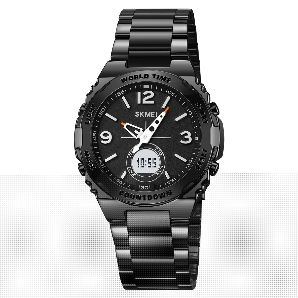 2310 Reloj Skmei para caballero pulsera de metal