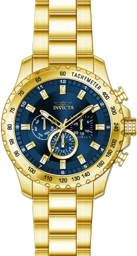 Reloj Invicta Speedway de hombre pulsera de acero inoxidable 48mm