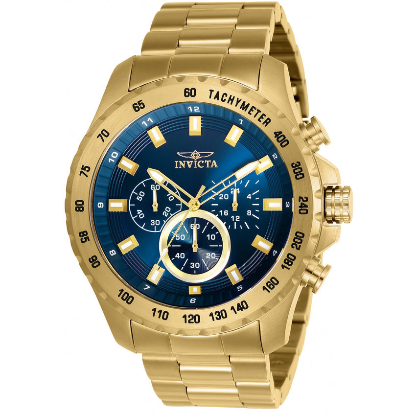 Reloj Invicta Speedway de hombre pulsera de acero inoxidable 48mm