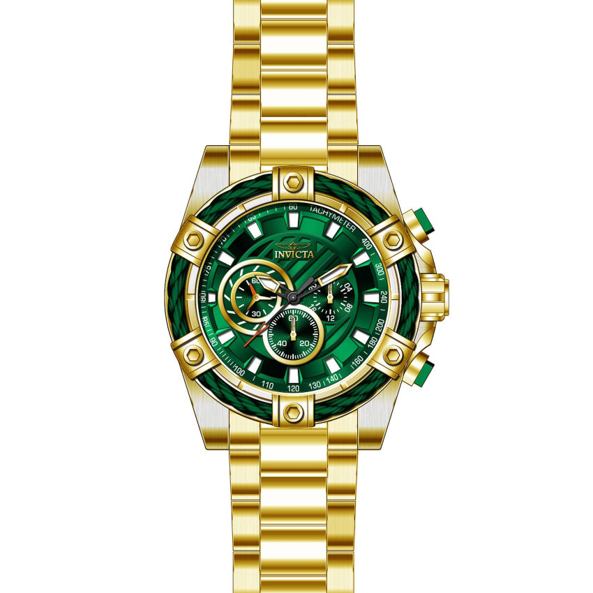 Invicta reloj para caballero pulsera de metal 52mm