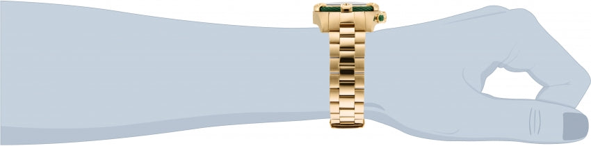 Invicta reloj para caballero pulsera de metal 52mm