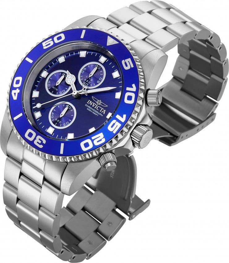 Reloj Pro Diver de caballero pulsera de metal 43mm