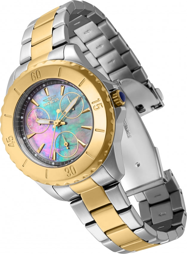 Reloj Invicta Angel de dama banda de metal 38mm