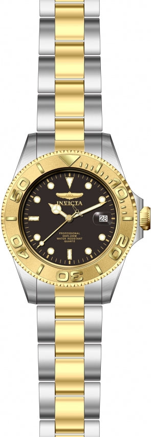 Reloj Invicta Pro Diver de hombre pulsera de metal 37.5 mm