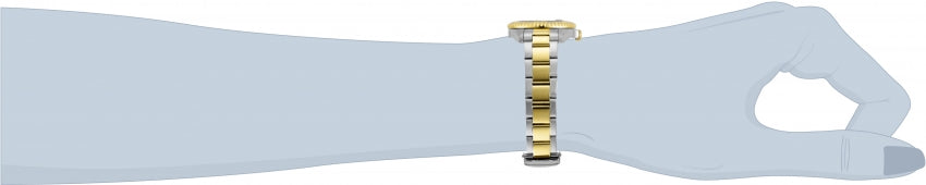 Reloj Invicta Pro Diver de hombre pulsera de metal 37.5 mm