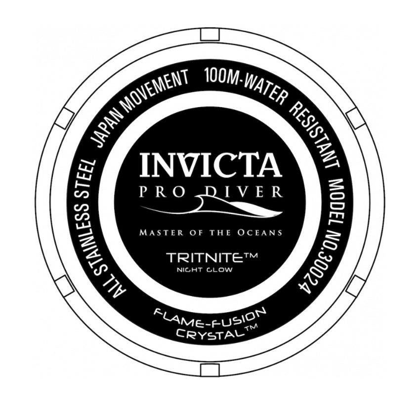 Reloj Invicta Aviator para hombre pulsera de metal 45mm