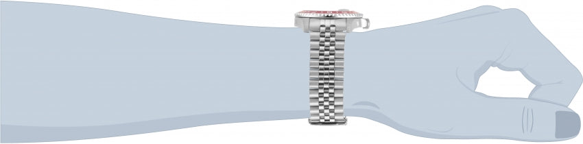 Reloj Invicta Pro Diver de caballero pulsera de metal 43 mm