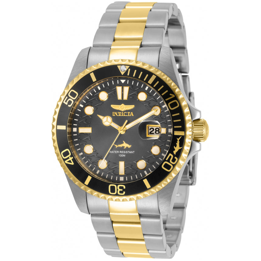 Reloj Invicta Aviator para hombre pulsera de metal 45mm