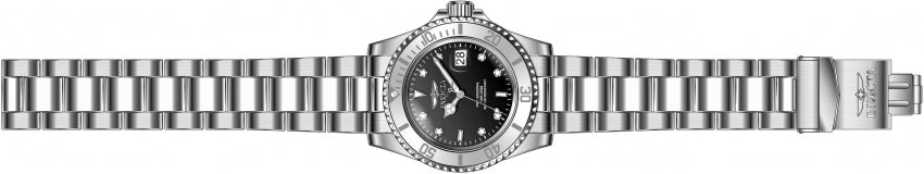 Invicta Pro Driver de caballero correa de metal 40 mm