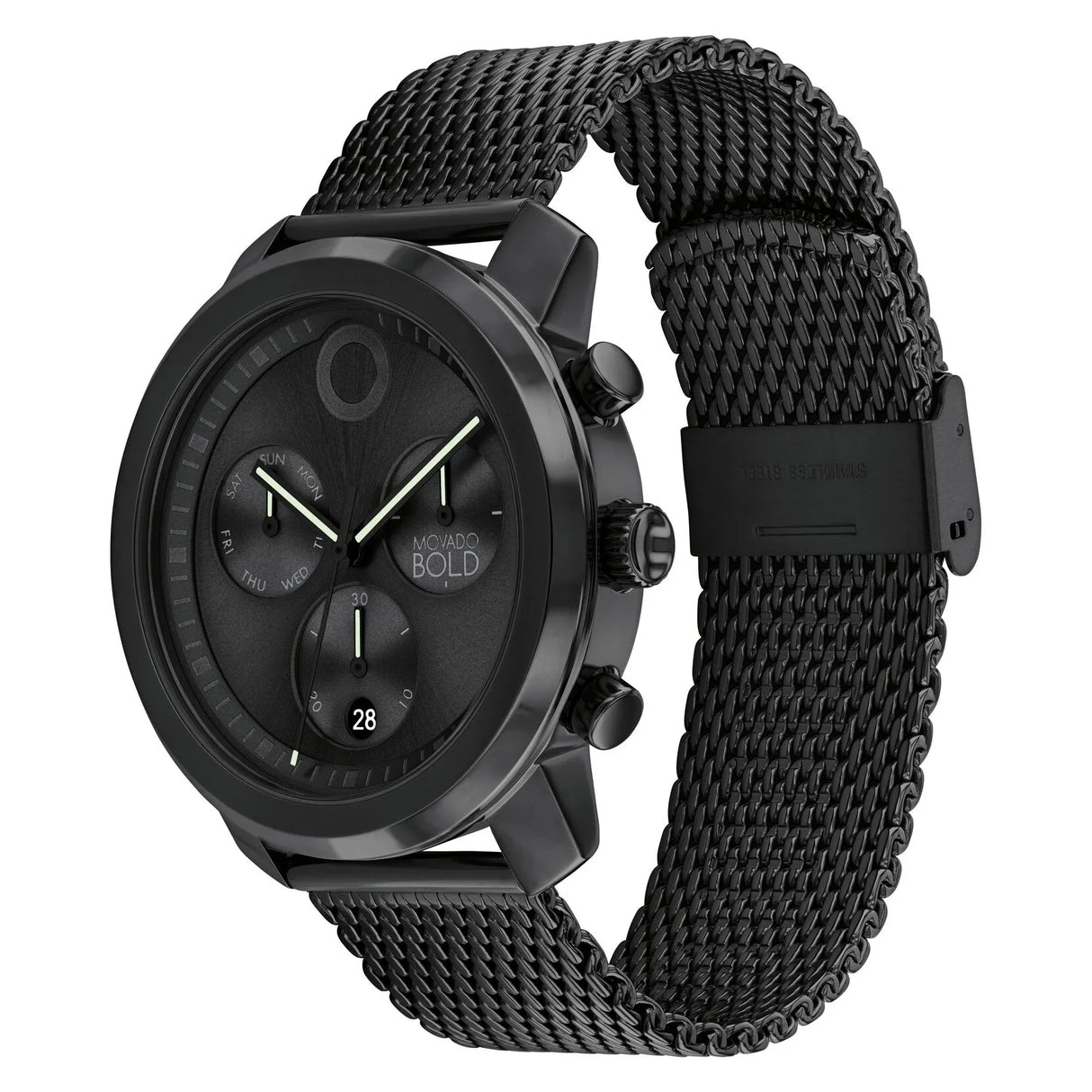 3601047 Reloj Movado Bold de hombre pulsera mesh 44 mm