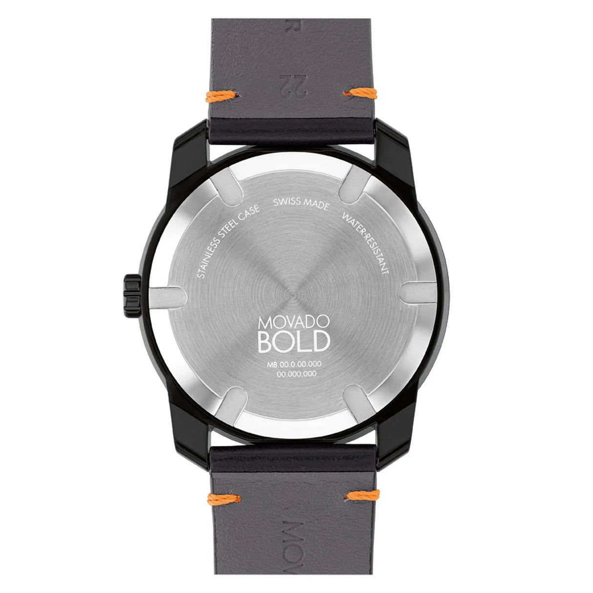 3601113 Reloj Movado Bold de caballero banda de piel 41 mm