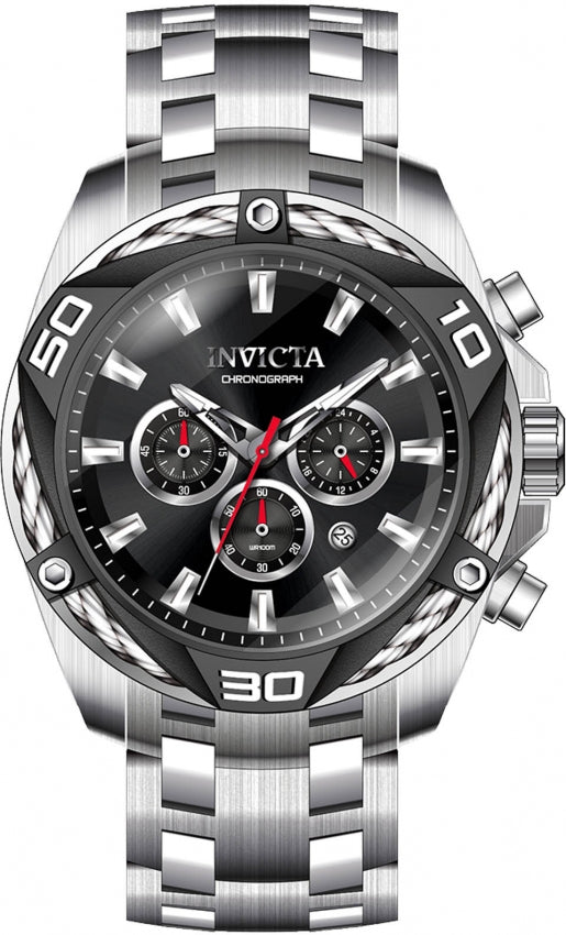 Reloj Invicta Bolt de hombre pulsera de acero inoxidable 50 mm