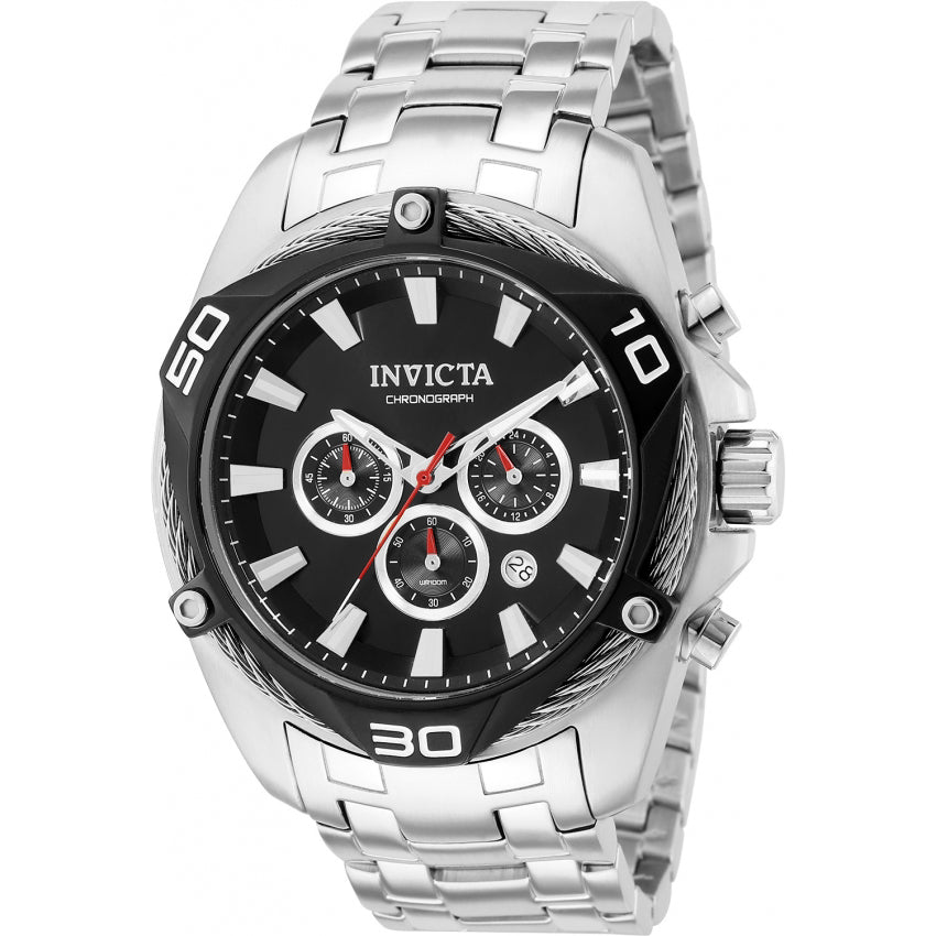Reloj Invicta Bolt de hombre pulsera de acero inoxidable 50 mm