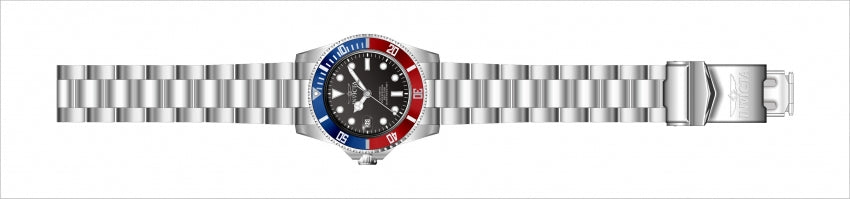 Reloj Invicta Pro Diver de caballero banda de metal 42 mm