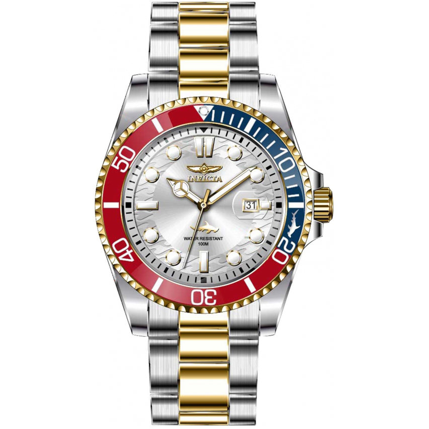 Reloj Invicta Pro Diver de caballero banda de metal 43 mm