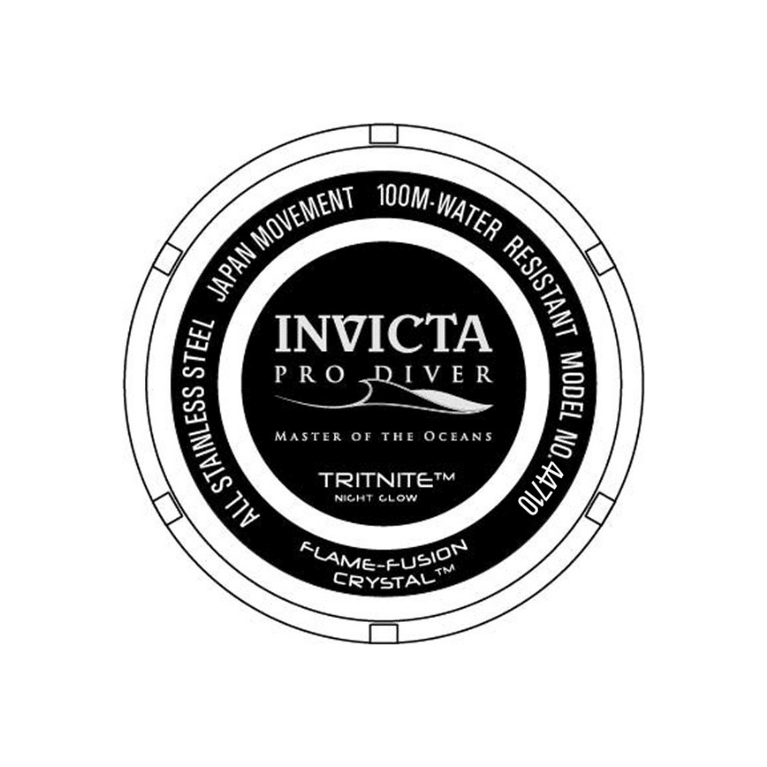 Reloj Invicta Aviator para hombre pulsera de metal 45mm