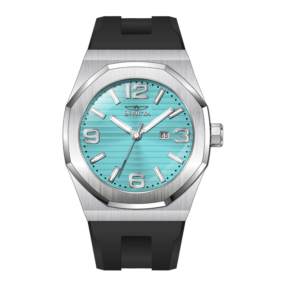 Reloj Invicta Huracan de hombre pulsera de caucho 48 mm