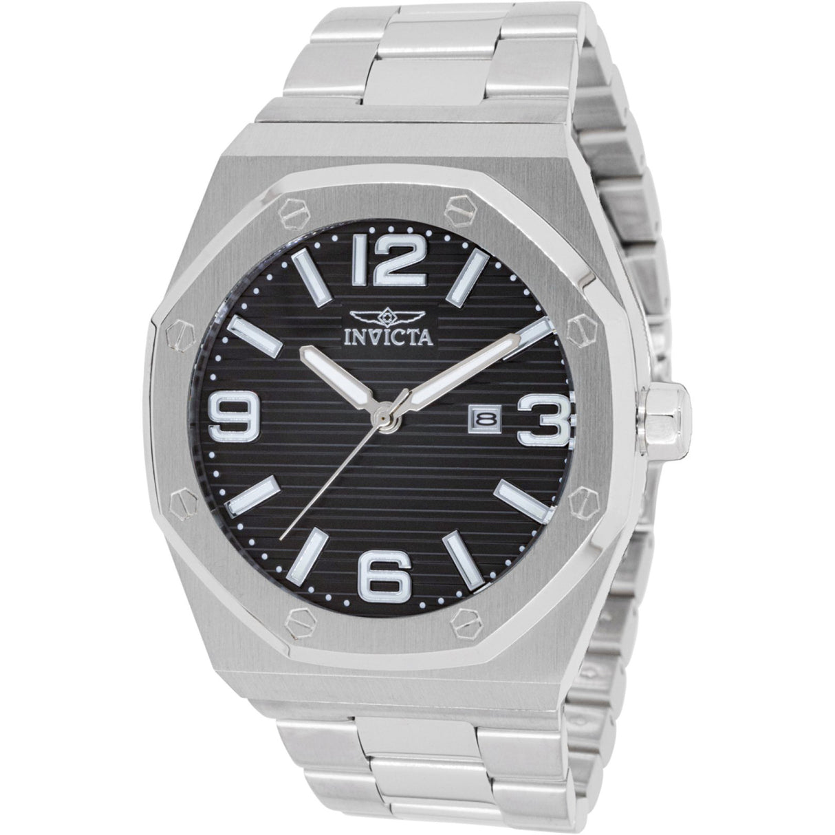 Reloj Invicta Huracan de caballero pulsera de metal 48 mm