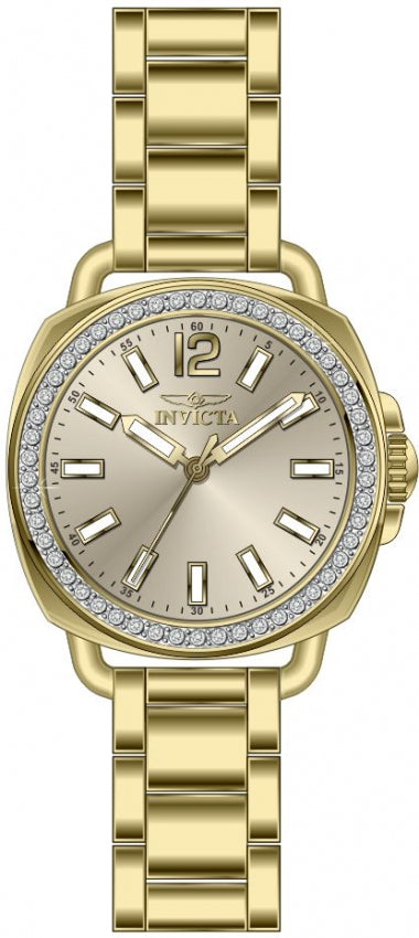 Reloj Invicta Wildflower de mujer pulsera de metal 32 mm