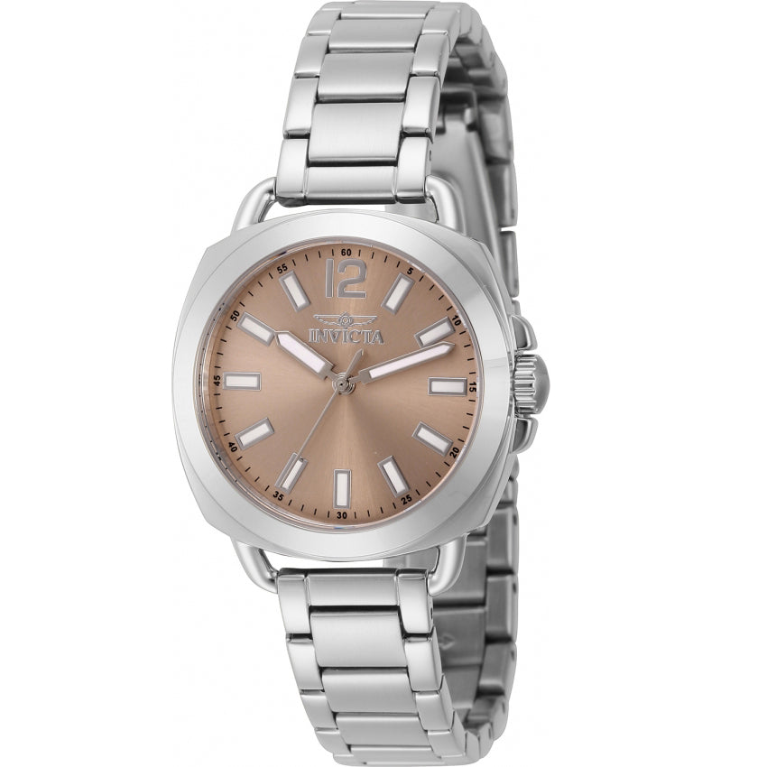 Reloj Invicta Wildflower de dama banda de metal 32 mm