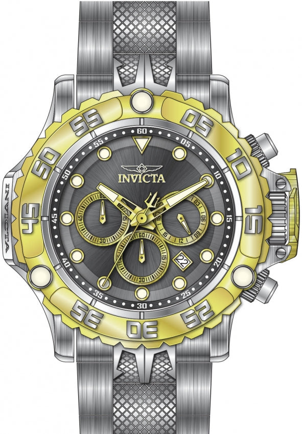 Reloj Invicta Subaqua Poseidon de hombre pulsera de metal 55 mm