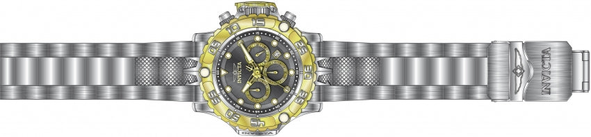 Reloj Invicta Subaqua Poseidon de hombre pulsera de metal 55 mm