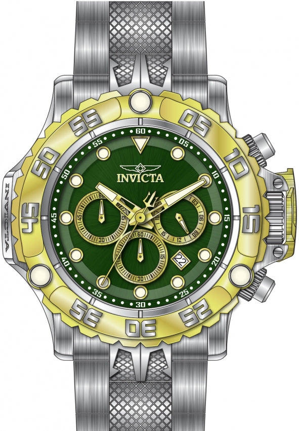 Reloj Invicta Subaqua Poseidon de hombre pulsera de metal 55 mm
