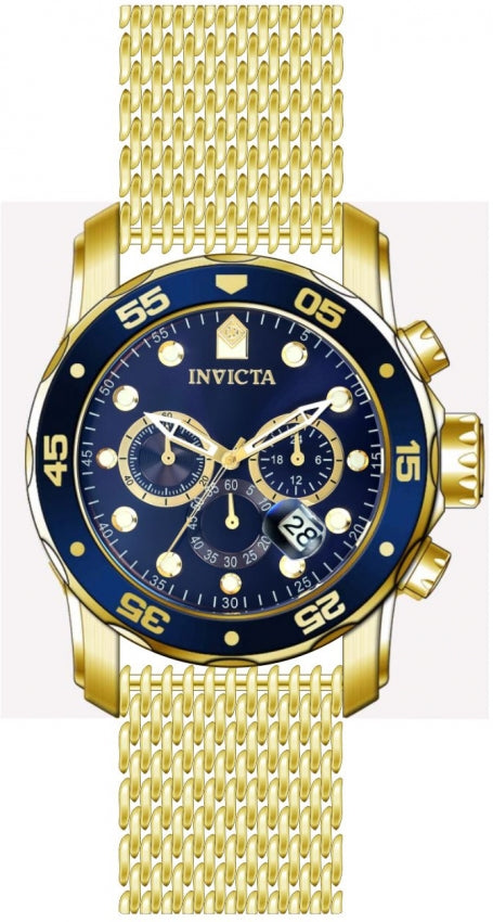 Reloj Invicta Pro Diver de caballero pulsera mesh 48 mm