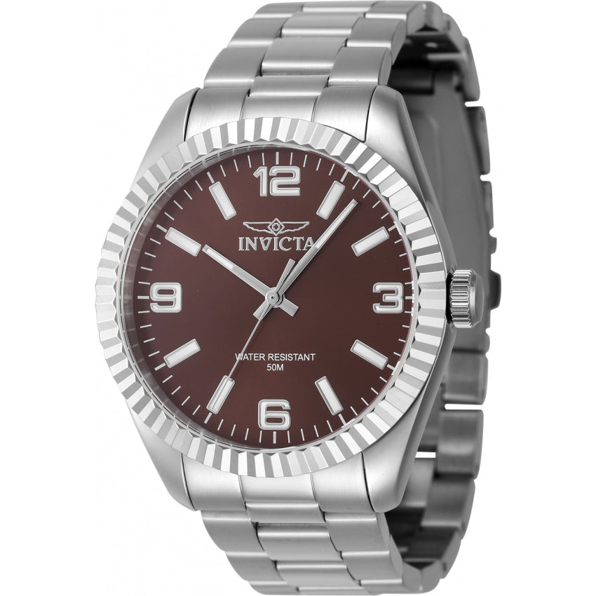 Reloj Invicta Specialty para caballero correa de metal 43 mm