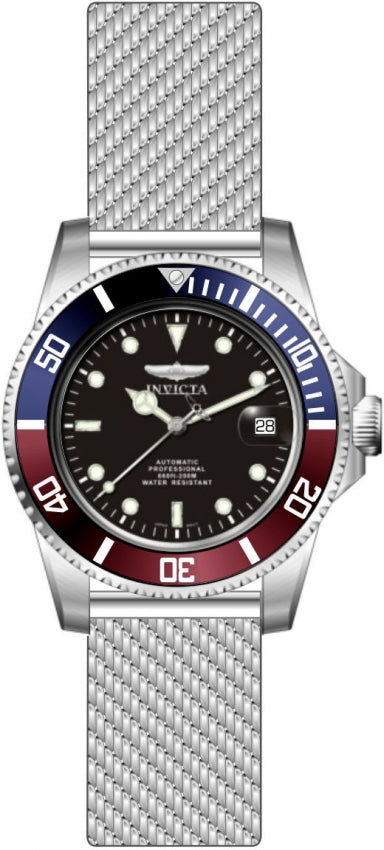 Reloj Invicta Pro Diver de hombre banda mesh 40 mm