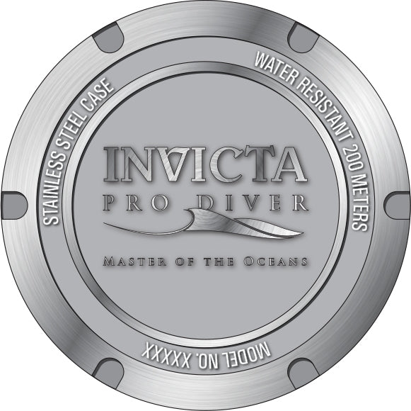 Reloj Invicta Pro Diver de hombre banda de metal 52 mm