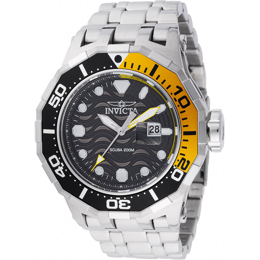 Reloj Invicta Pro Diver de hombre banda de metal 52 mm