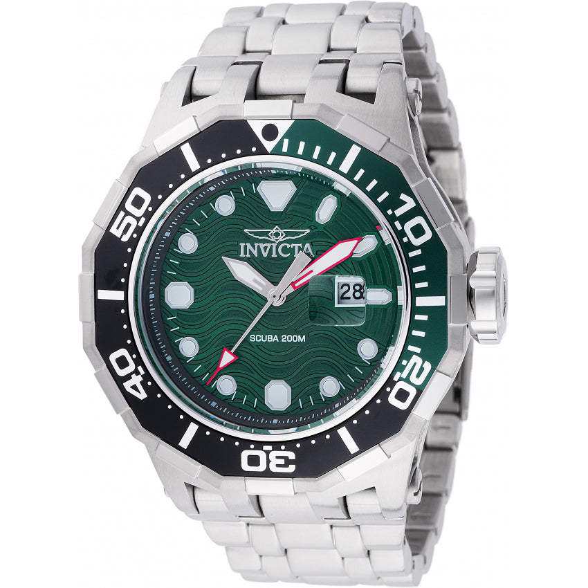 Reloj Invicta Pro Diver de hombre banda de metal 52 mm