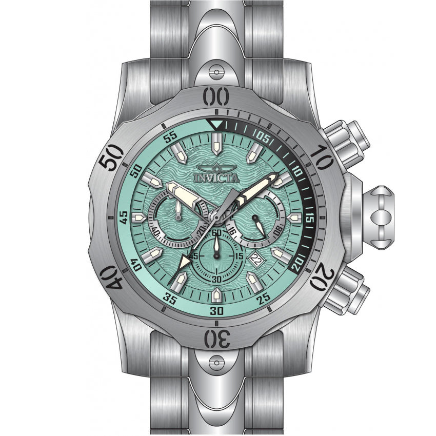 Reloj Invicta Venom de hombre pulsera de metal 53 mm