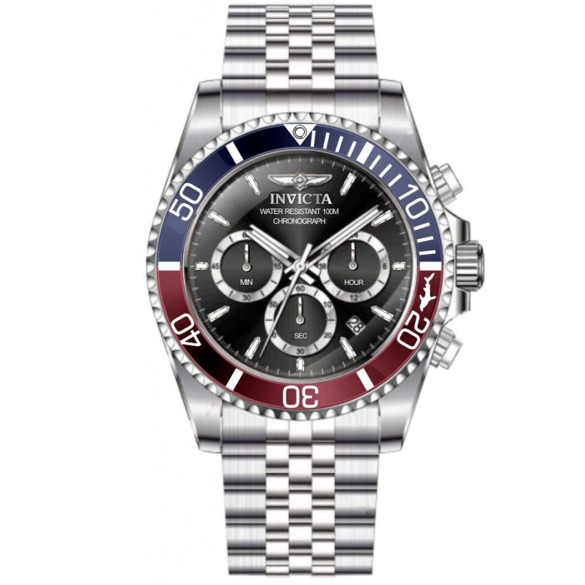 Reloj Pro Diver Invicta para hombre pulsera de metal 43 mm